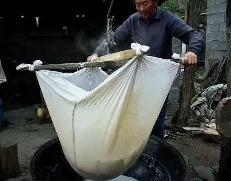 傳統手工做豆腐方法
