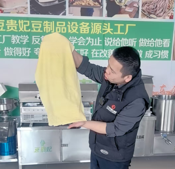 豆貴妃豆皮機(jī)怎么做豆皮